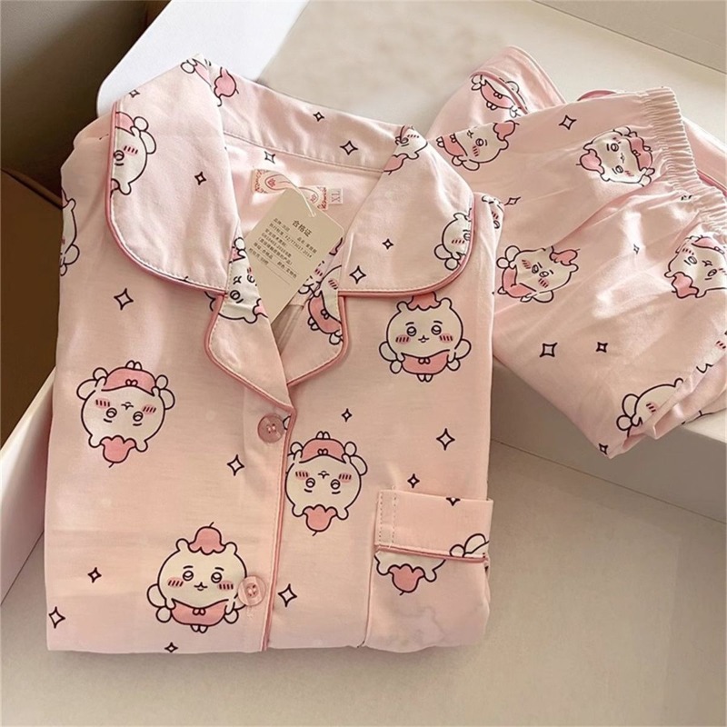 Summer Clothing New Look - Chiikawa Home Clothing Short Sleeve Shorts