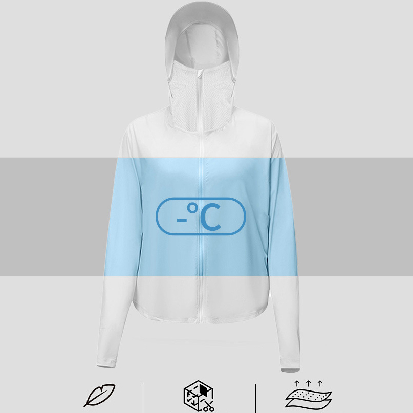 UPF50+ Sun Protection Jacket W - Summer Rays Clothing のレビューと価格