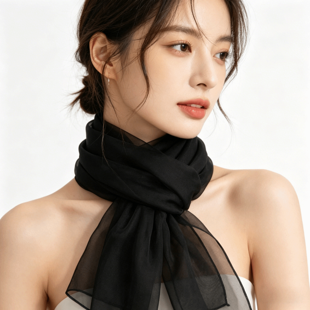 Solid Color Thin Shawl Chiffon - Sarong Pareo Wrap のレビューと価格