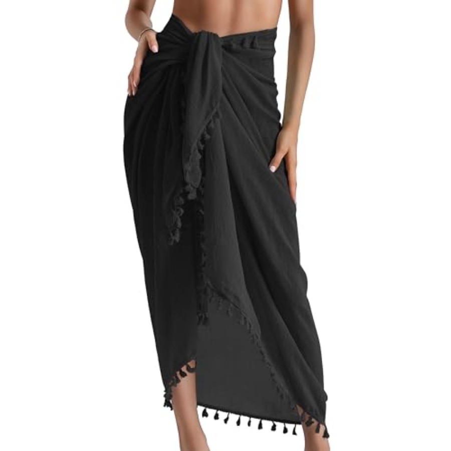 Sarong Cover Up Womens Beach C - Sarong Pareo Wrap のレビューと価格