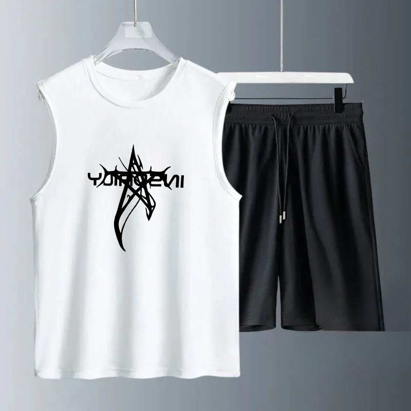 Men's Tank Top Sets 2026 Summe - Tank Top Breathable のレビューと価格