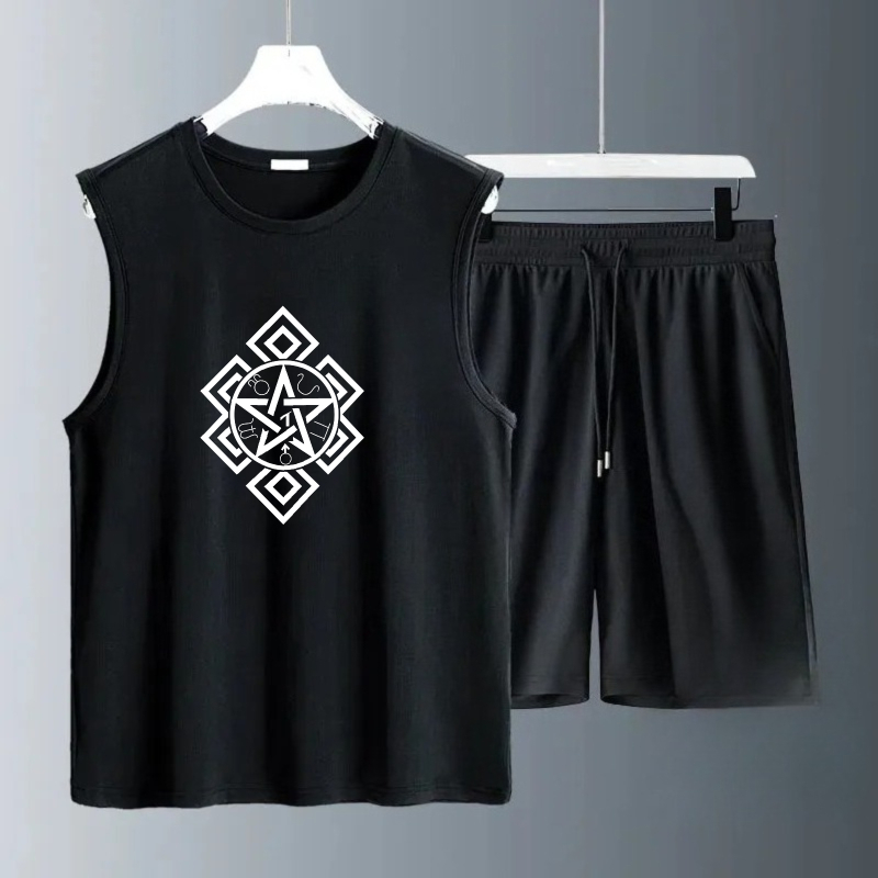 Men's Tank Top Sets 2026 Summe - Tank Top Breathable のレビューと価格