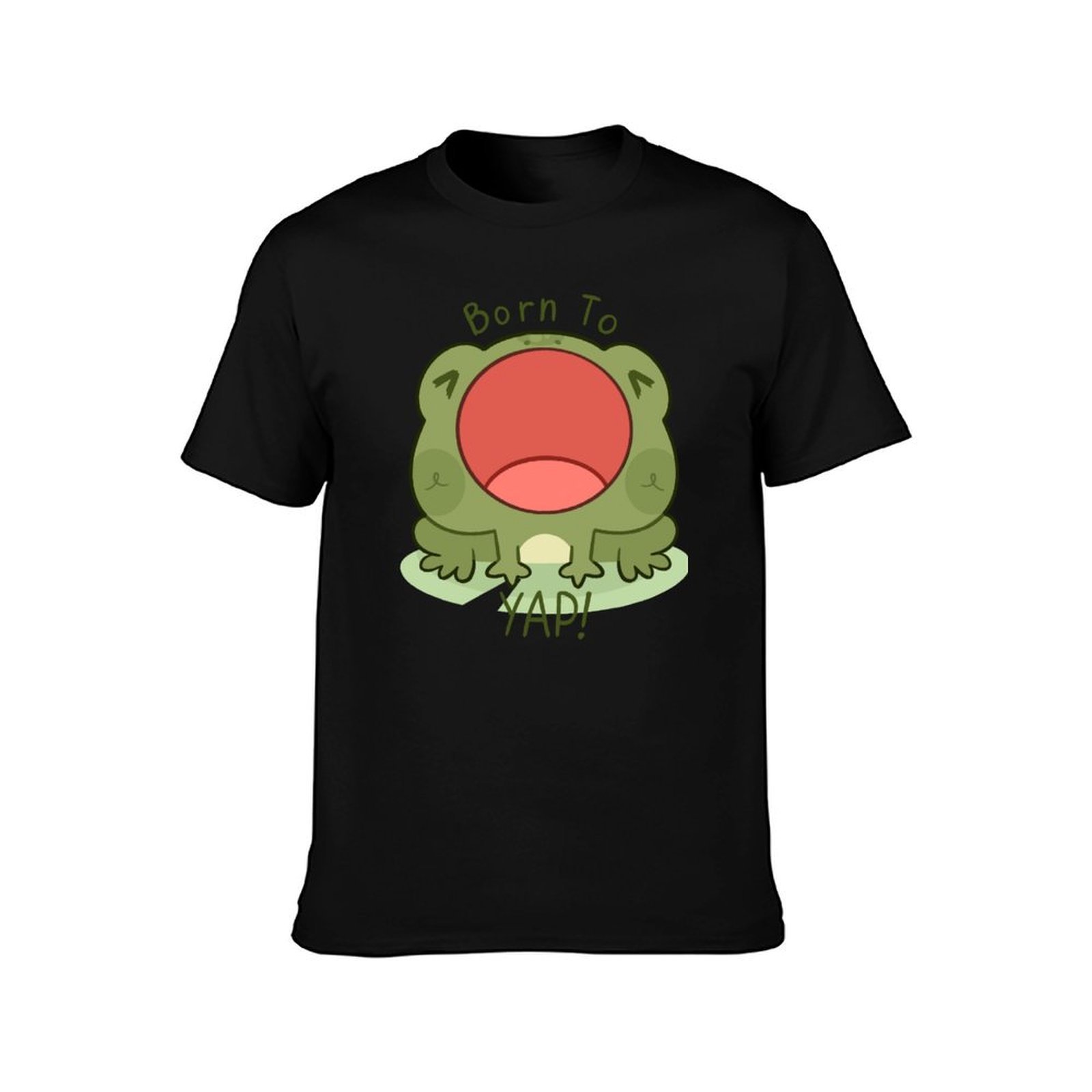 Born to Yap Frog T-Shirt summe - Summer Clothing Essentials Men のレビューと価格