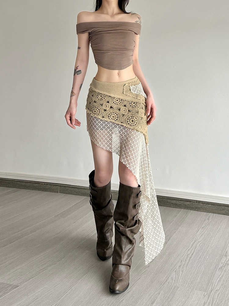 Bohemian Vintage Style Knitted - Summer Clothing New Look のレビューと価格