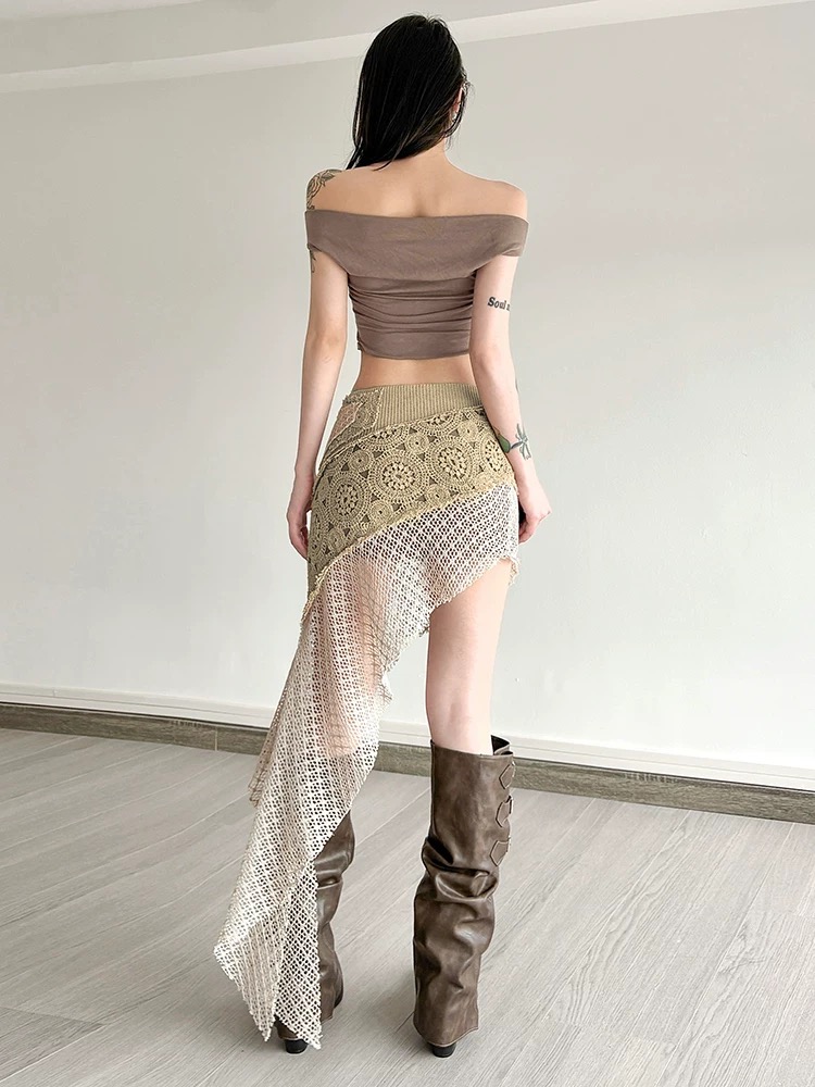 Bohemian Vintage Style Knitted - Summer Clothing New Look のレビューと価格