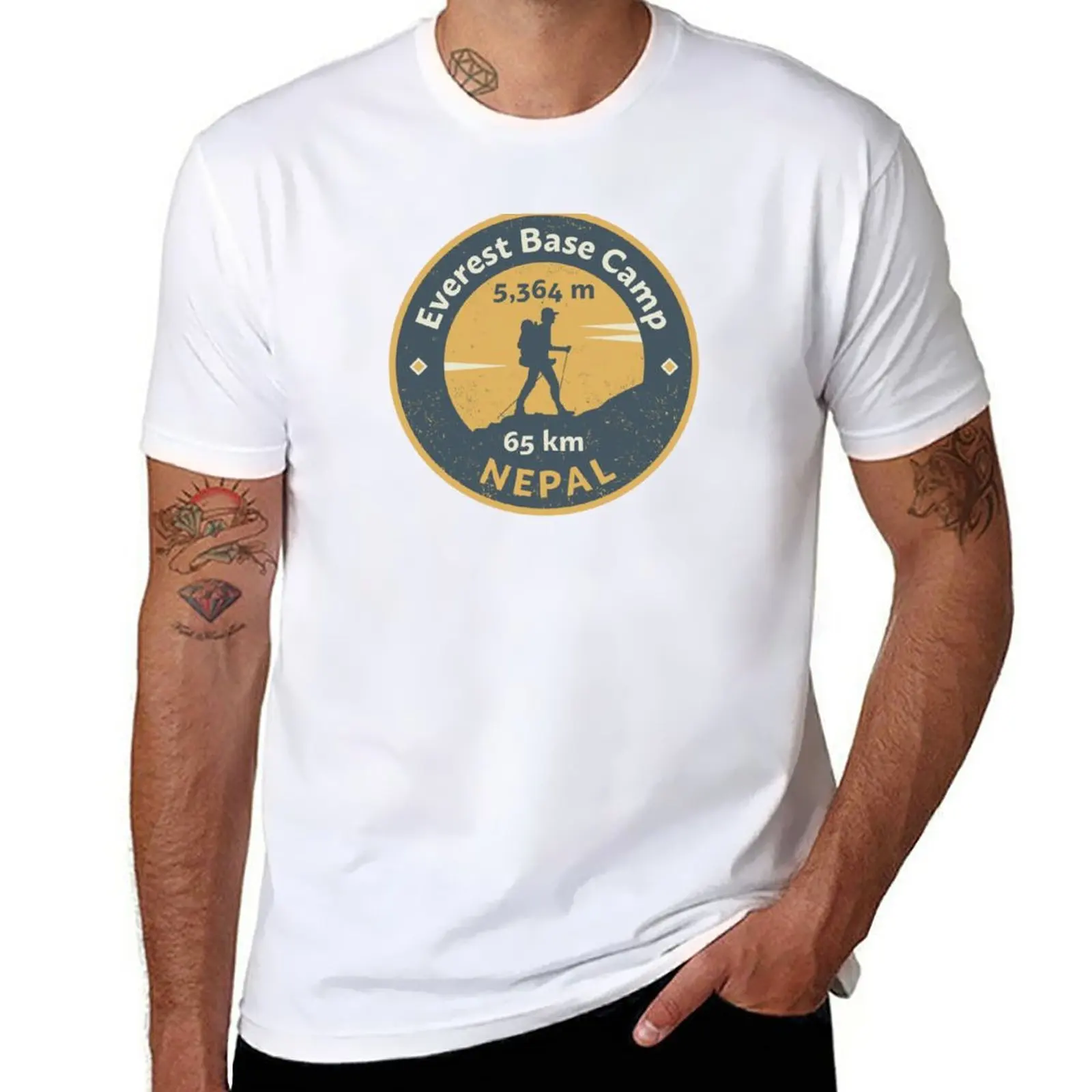 Crewneck Short Sleeve T Shirts - Summer Everest Clothing のレビューと価格