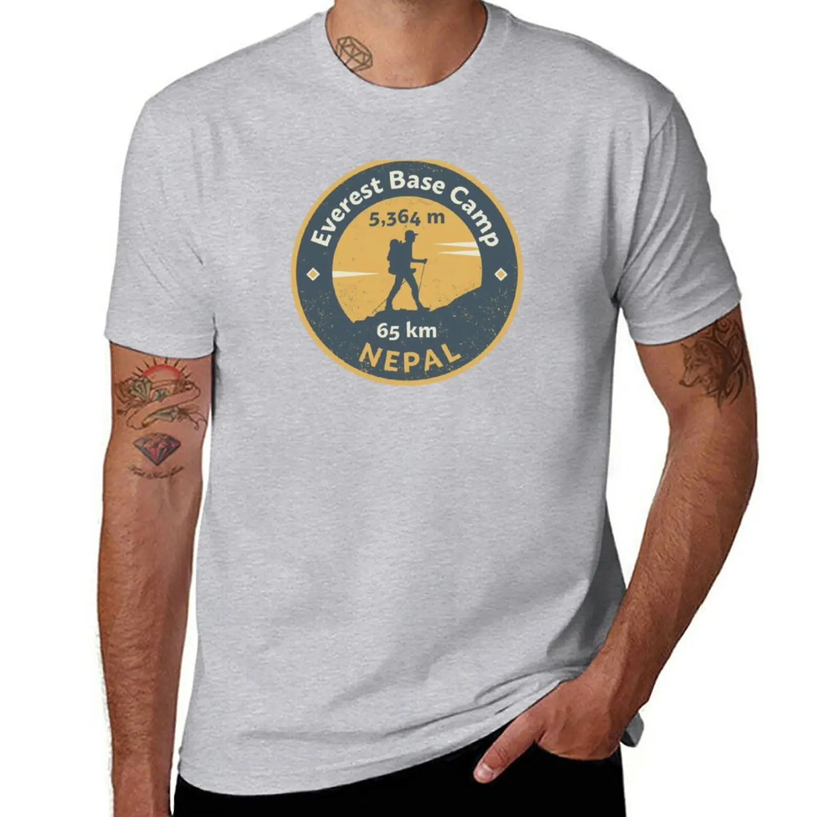 Crewneck Short Sleeve T Shirts - Summer Everest Clothing のレビューと価格