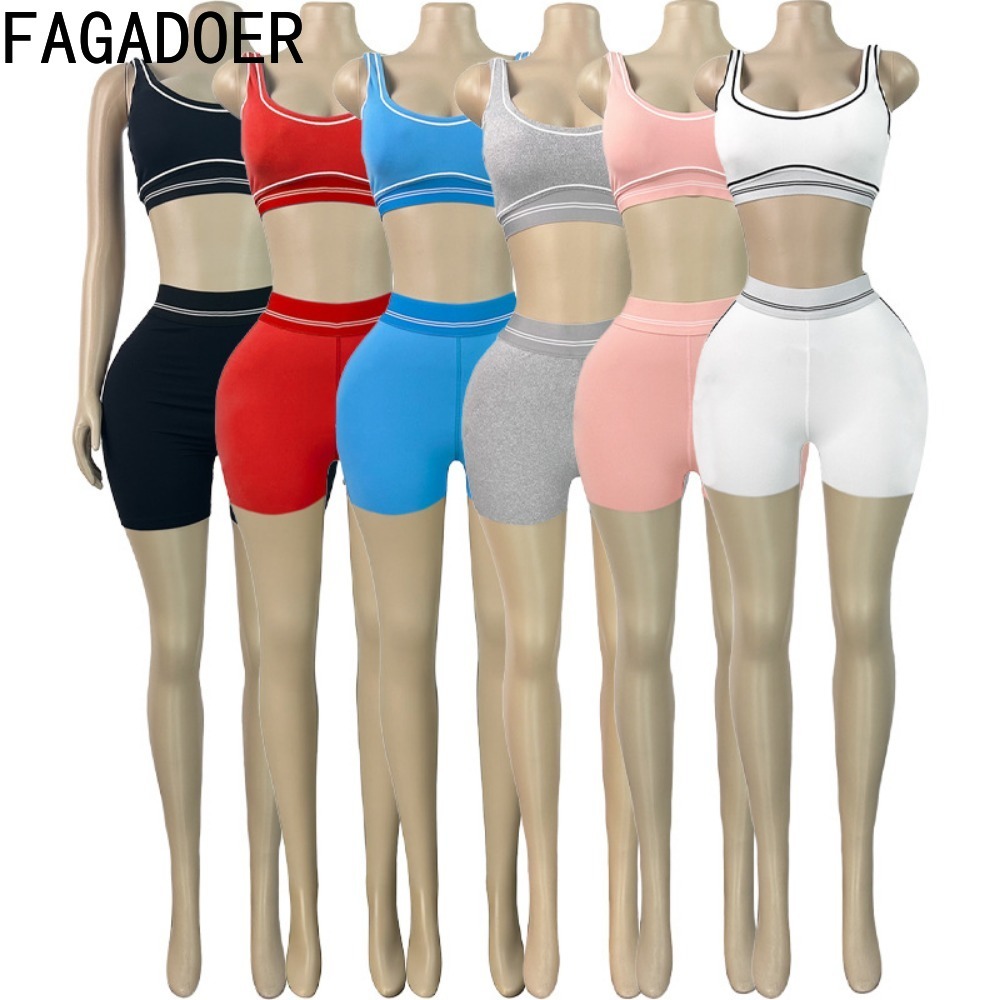 FAGADOER Fashion Patchwork Qua - Quality Summer Clothing For Women のレビューと価格
