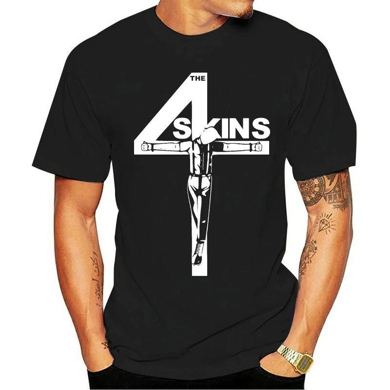 The 4 Skins Oi T Shirt Uk Punk - Summer Clothing Uk Men のレビューと価格