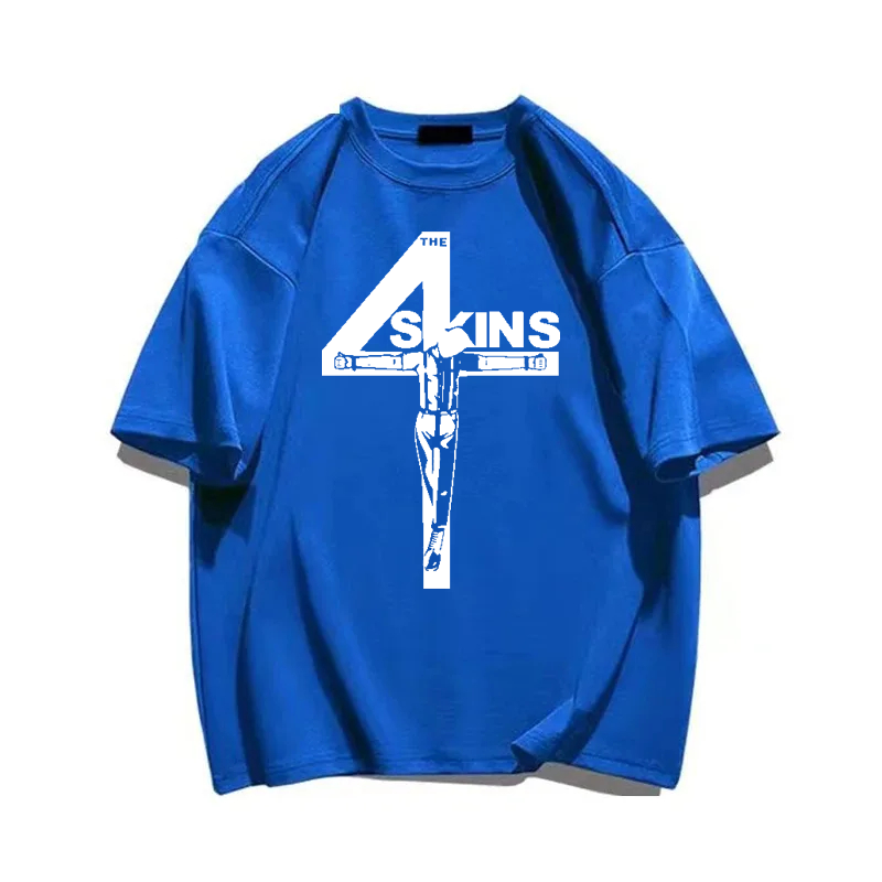 The 4 Skins Oi T Shirt Uk Punk - Summer Clothing Uk Men のレビューと価格