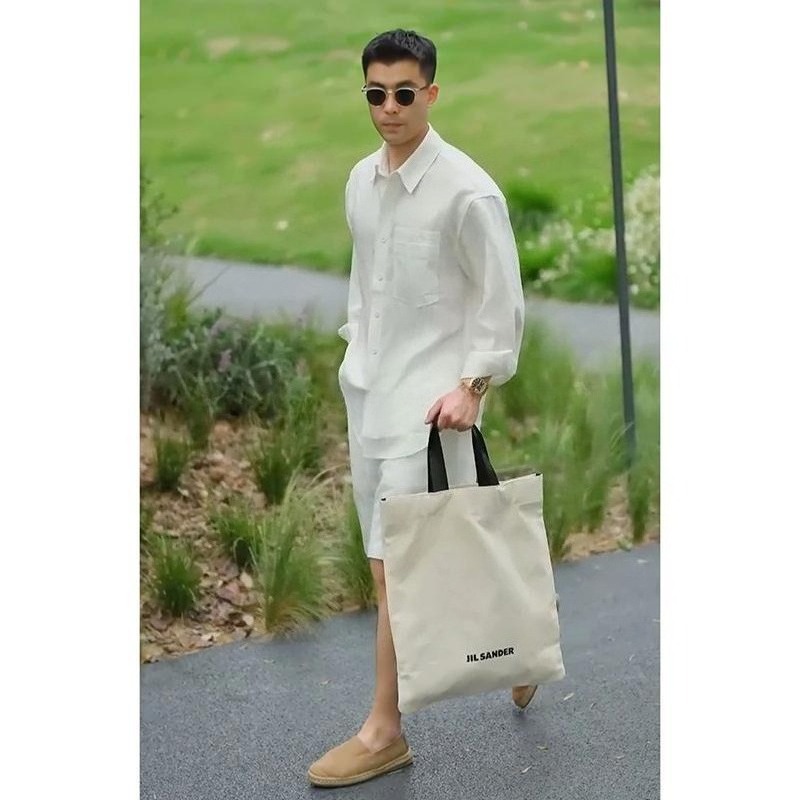 Summer Casual Set Lyocell Line - Linen Shorts Men のレビューと価格