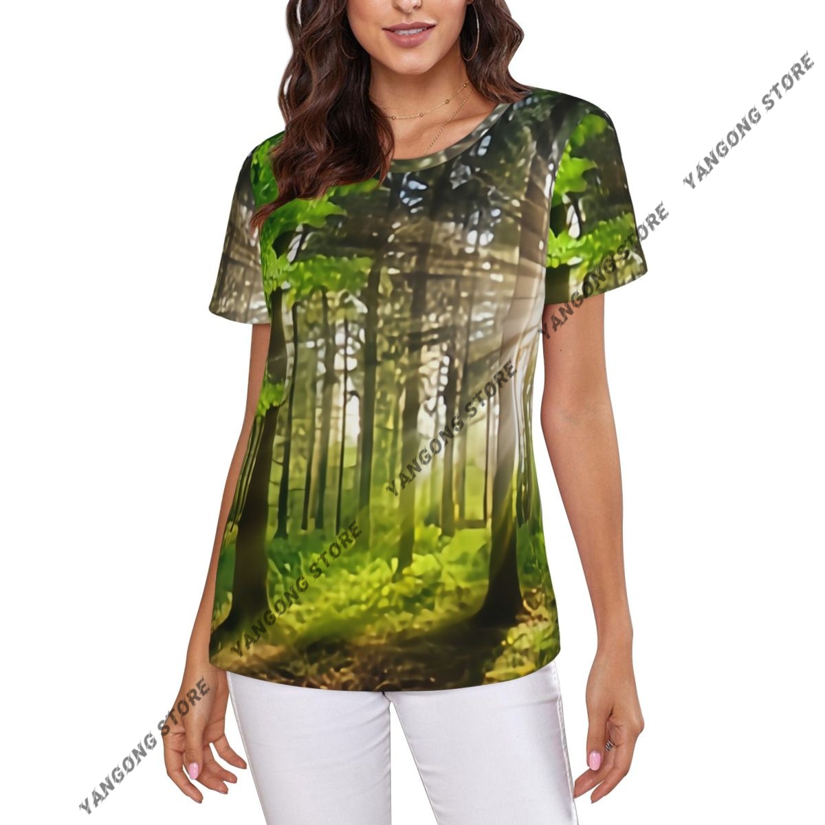 Womens Short Sleeve Panoramic  - Summer Rays Clothing のレビューと価格