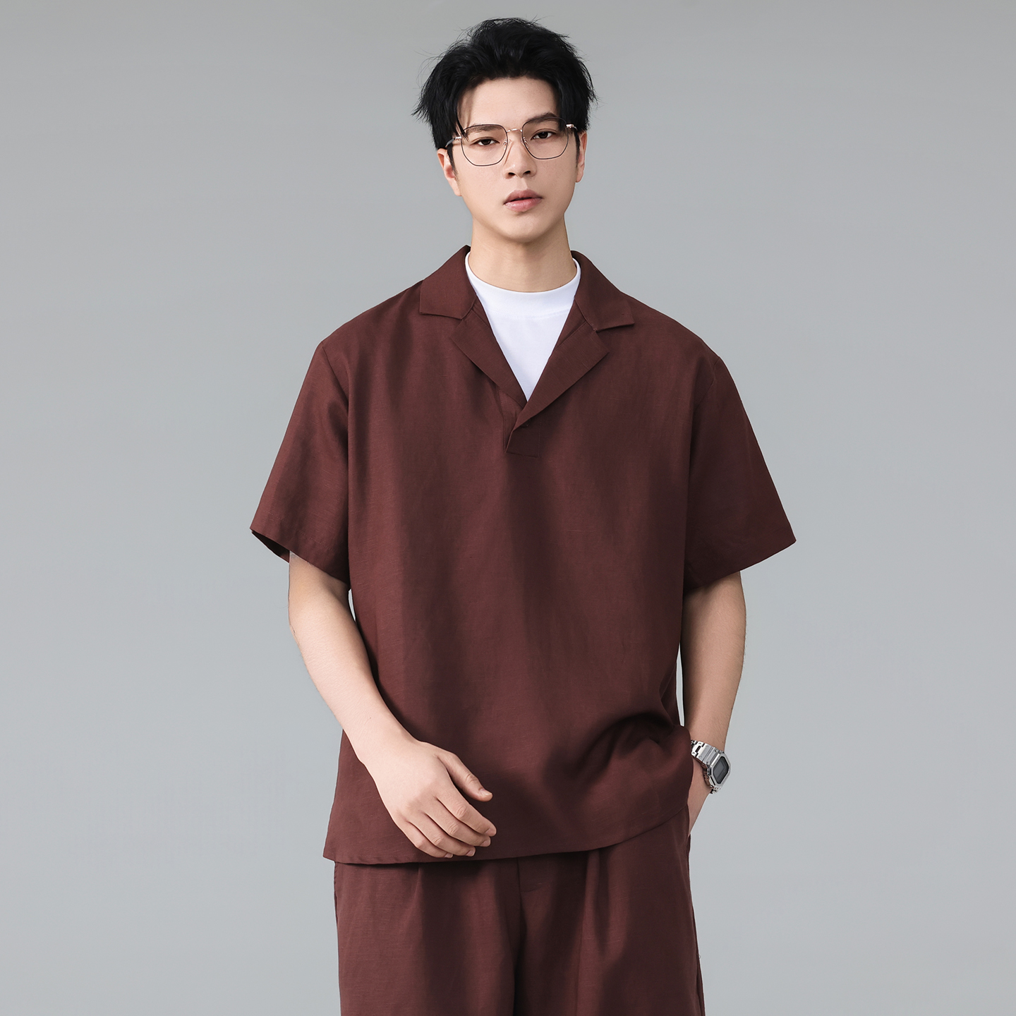 Men Summer Vintage Lightweight - Linen Shorts Men のレビューと価格