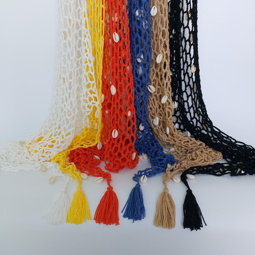 Women Triangle Shawl With Seas - Sarong Pareo Wrap のレビューと価格