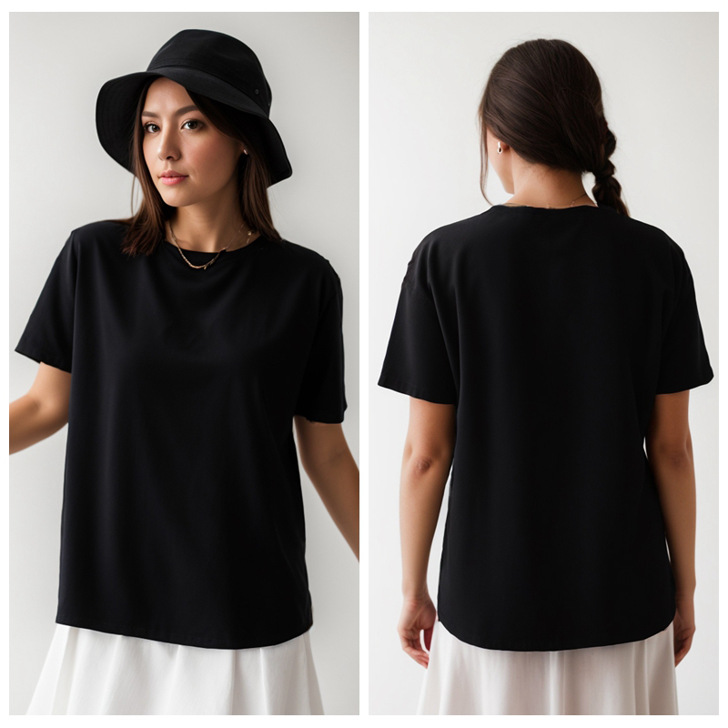 Cotton Plus Size Short Sleeve  - Quality Summer Clothing For Women のレビューと価格