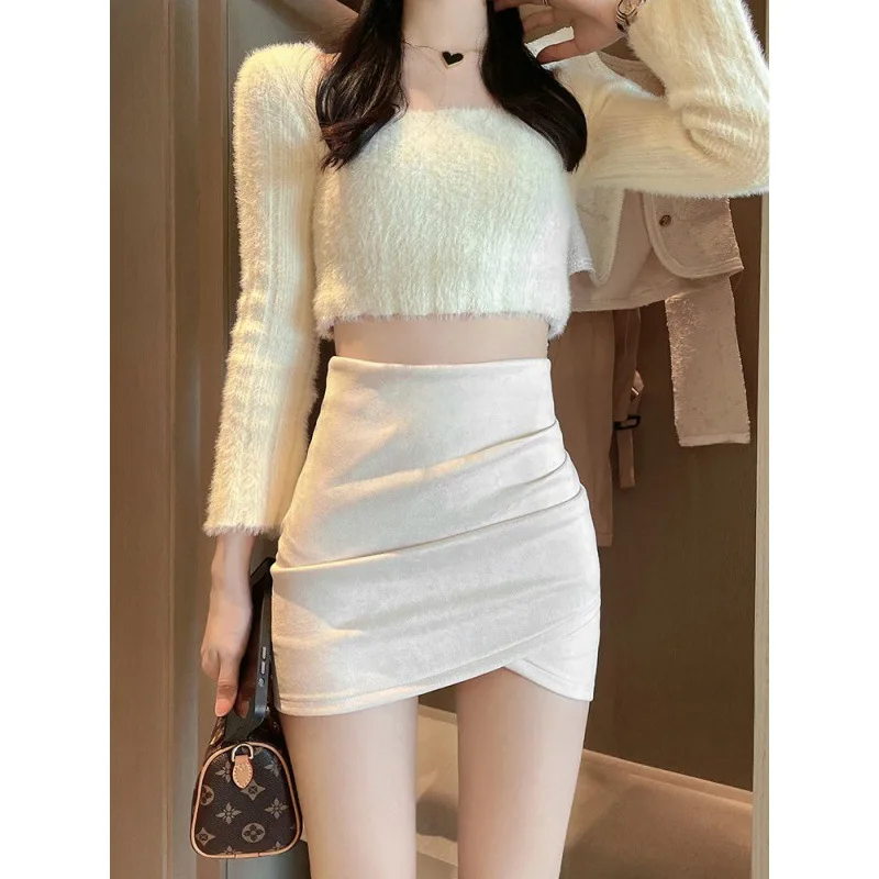 Korean Fashion Mini Skirt Soli - Summer Clothing Wraps のレビューと価格