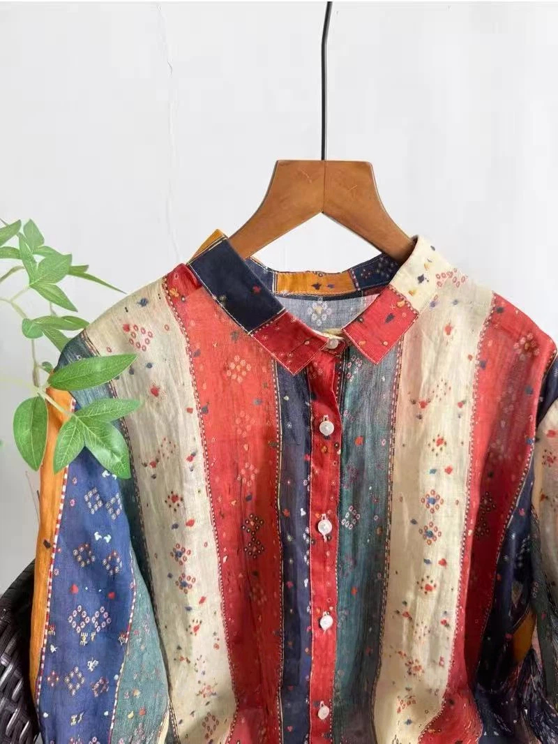 Bohemian 100% Ramie Shirts and - Summer Clothing In Japan のレビューと価格