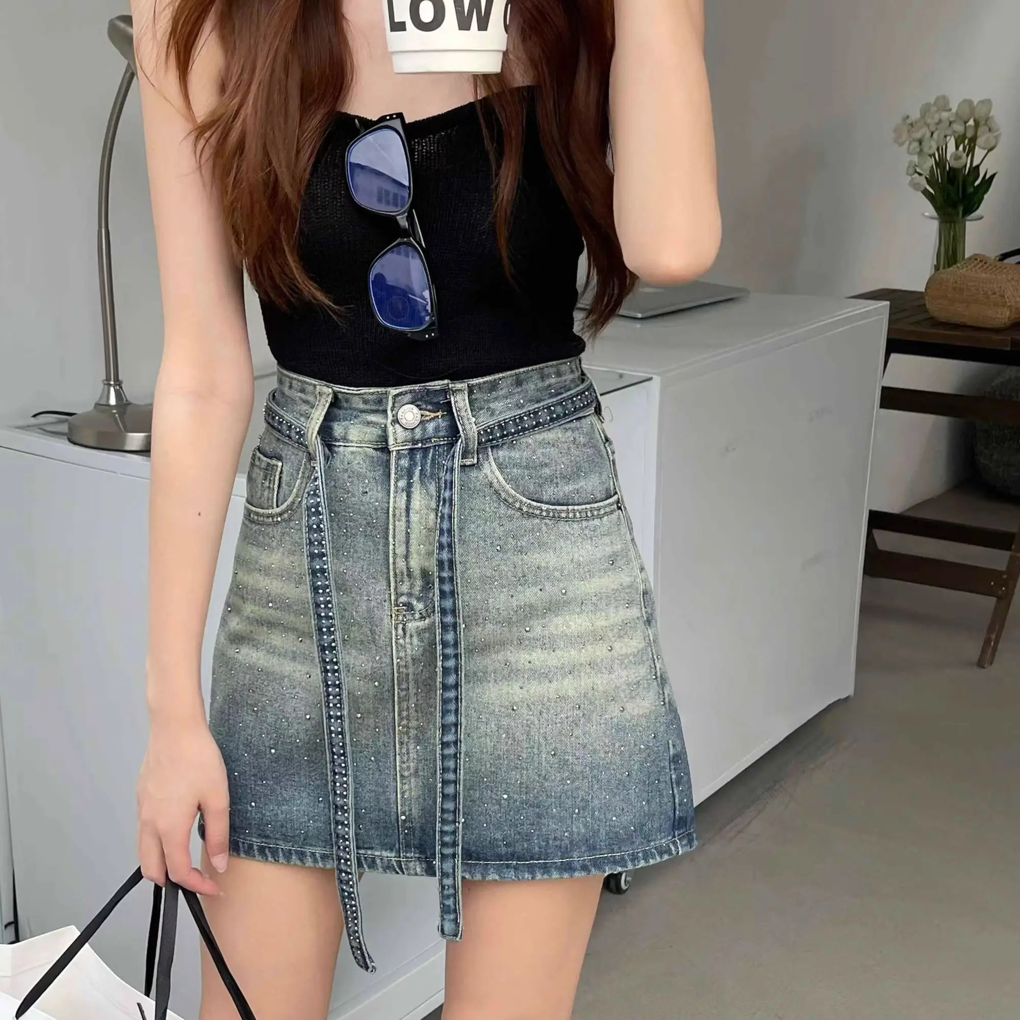 Jeans Skirts For Women Gradien - Summer Clothing Trends 2025 のレビューと価格