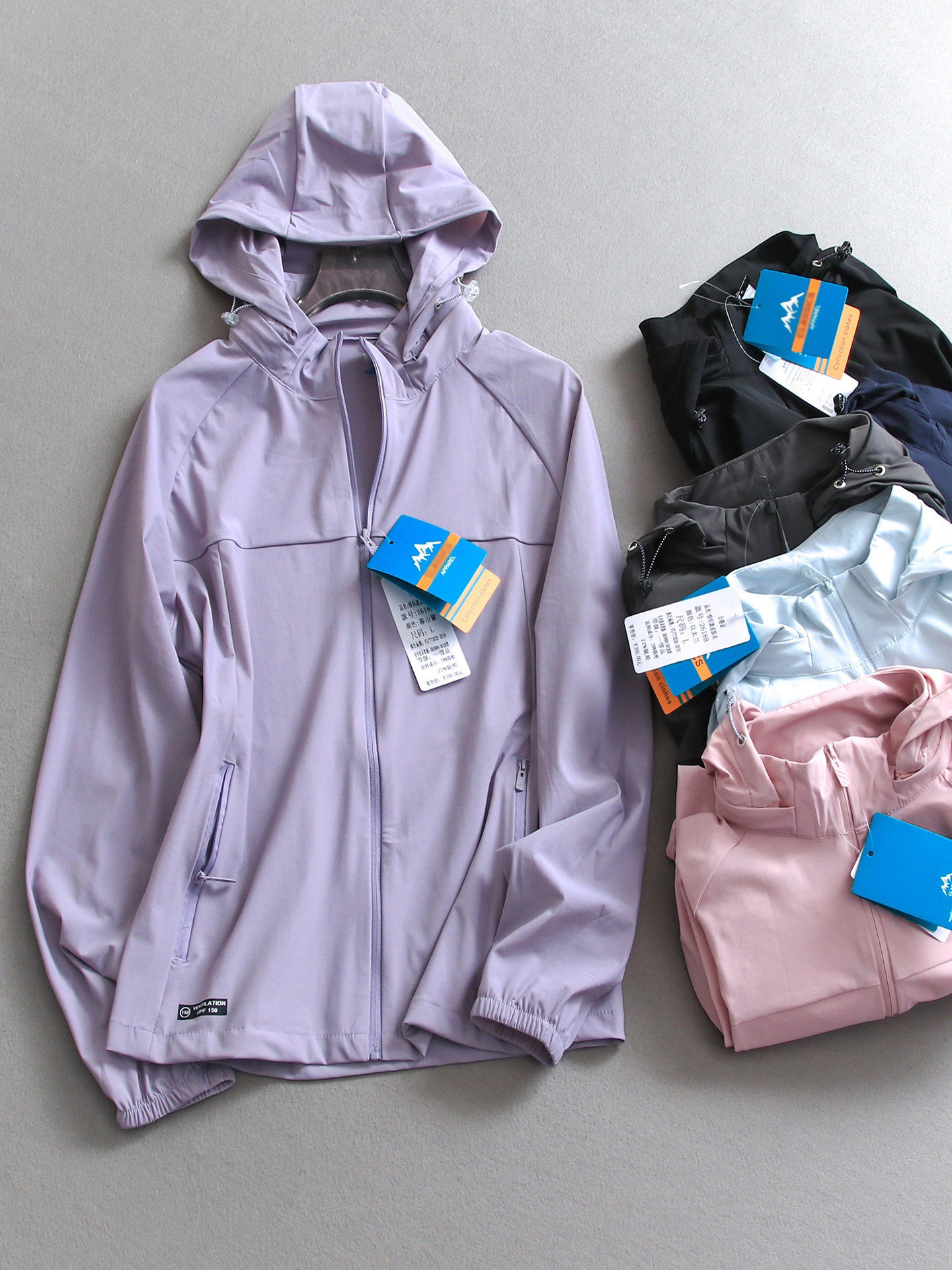 UPF150 Unisex Long Sleeve Hood - Summer Rays Clothing のレビューと価格