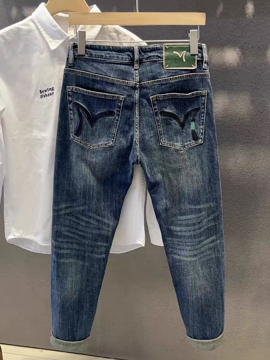 Menswear Clothing Retro Jeans  - Summer Clothing Trends 2025 のレビューと価格