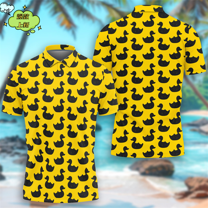 Cute Yellow Duck 3D Printing P - Summer Duck Clothing のレビューと価格
