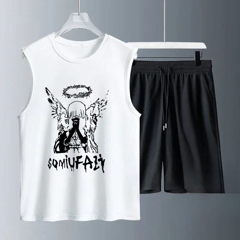 Men's Tank Top Sets 2026 Summe - Tank Top Breathable のレビューと価格