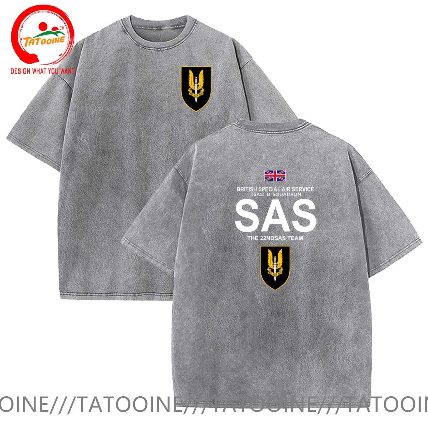 Vintage Washed Cotton T-Shirt  - Summer Clothing Uk Men のレビューと価格