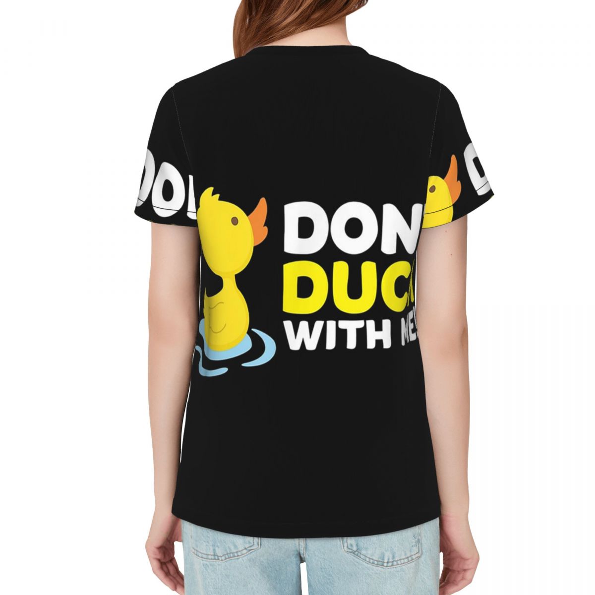 Duck Dont Rubber T-Shirt Women - Summer Duck Clothing のレビューと価格