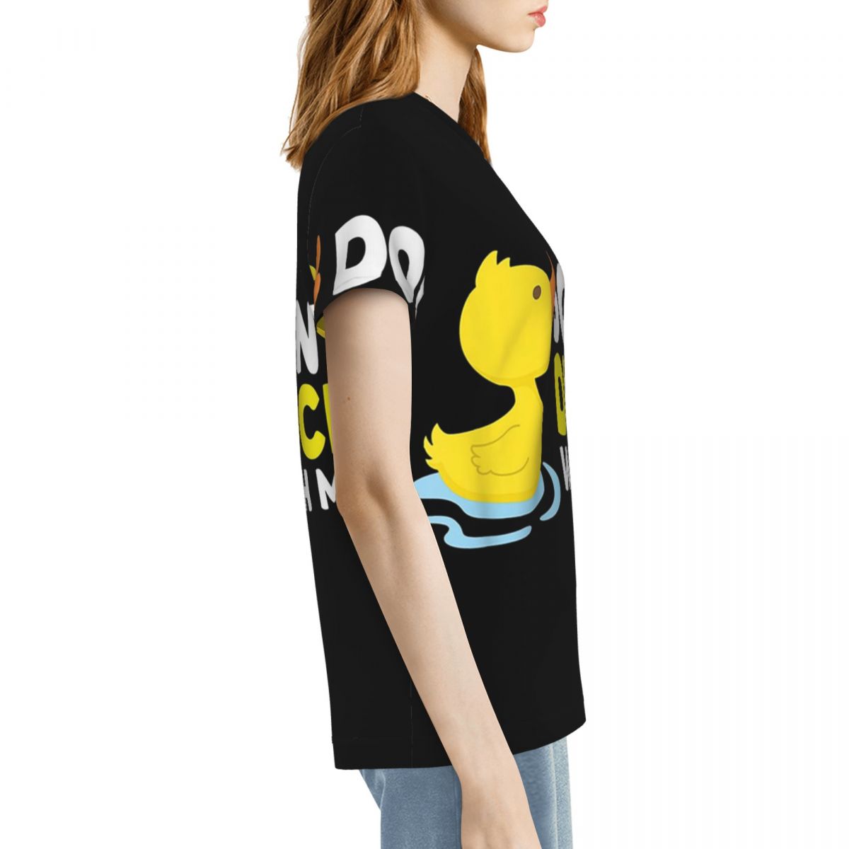 Duck Dont Rubber T-Shirt Women - Summer Duck Clothing のレビューと価格