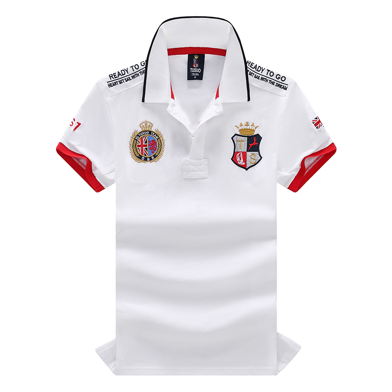 Classic UK White Men's Polo Sh - Summer Clothing Uk Men のレビューと価格