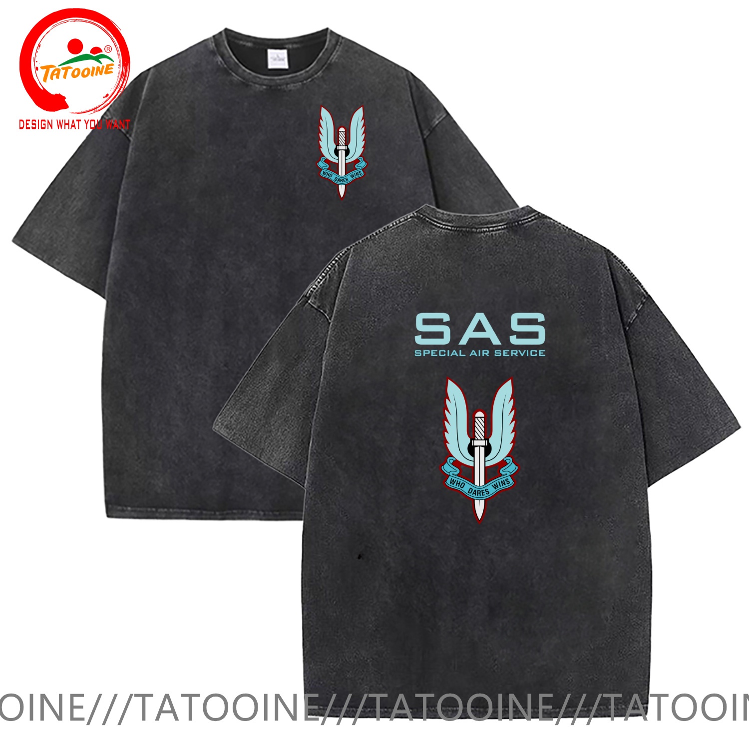 Vintage Washed Cotton T-Shirt  - Summer Clothing Uk Men のレビューと価格