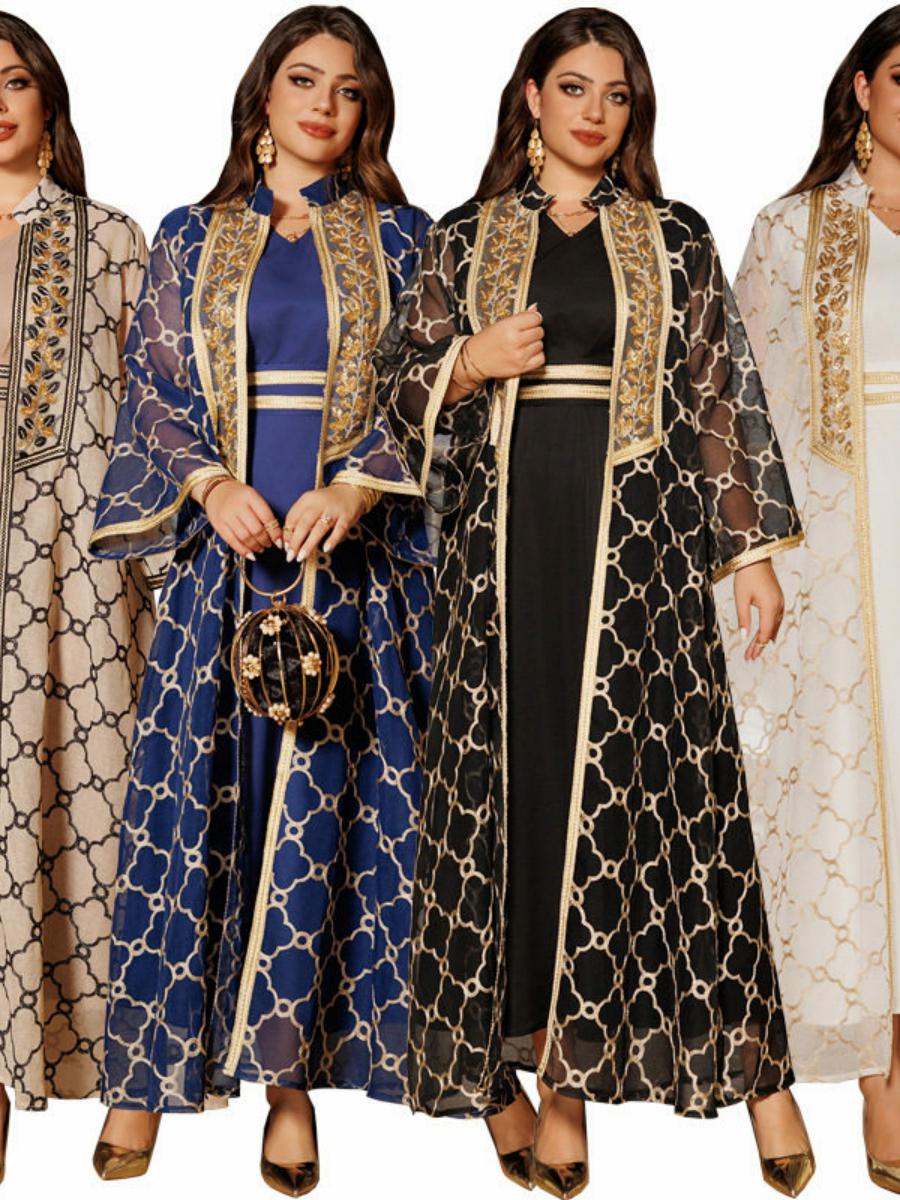 Fashionable Embroidered Open C - Summer Clothing Material のレビューと価格