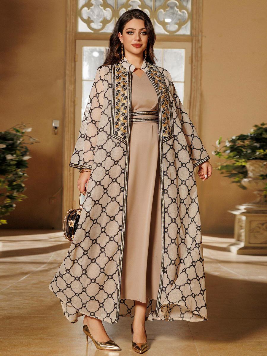 Fashionable Embroidered Open C - Summer Clothing Material のレビューと価格