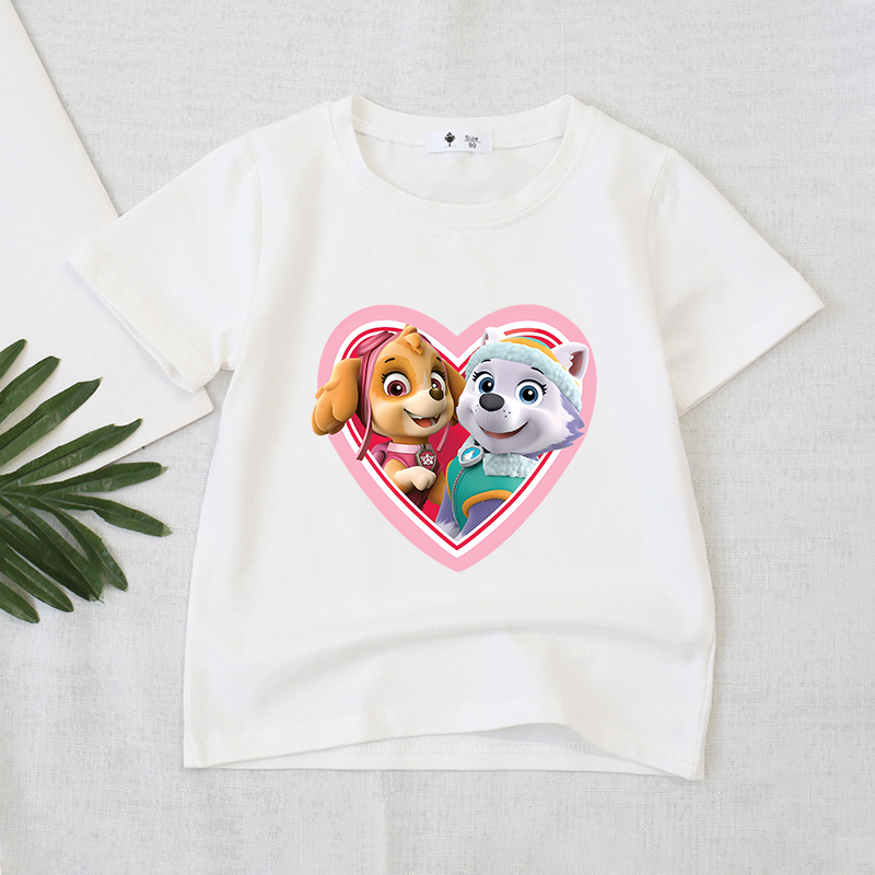 Paw Patrols Series T-Shirt Whi - Summer Everest Clothing のレビューと価格