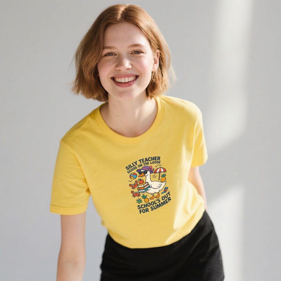 Bright Cartoon Heat Transfer D - Summer Duck Clothing のレビューと価格
