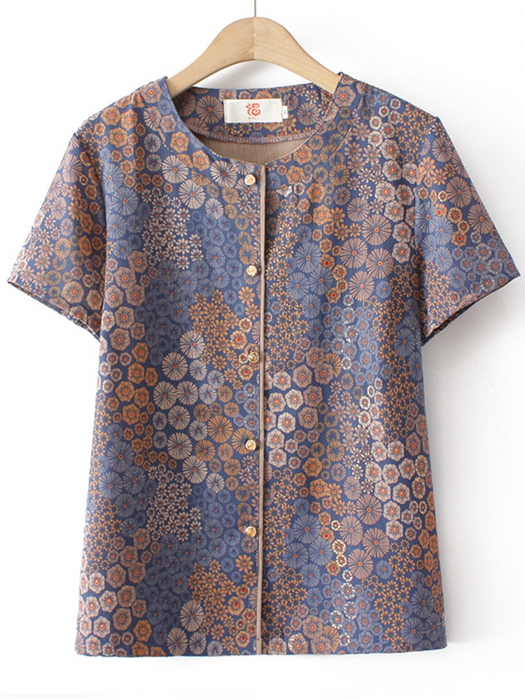 Grandma Style Short Sleeve Two - Summer Clothing For Women Over 60 のレビューと価格