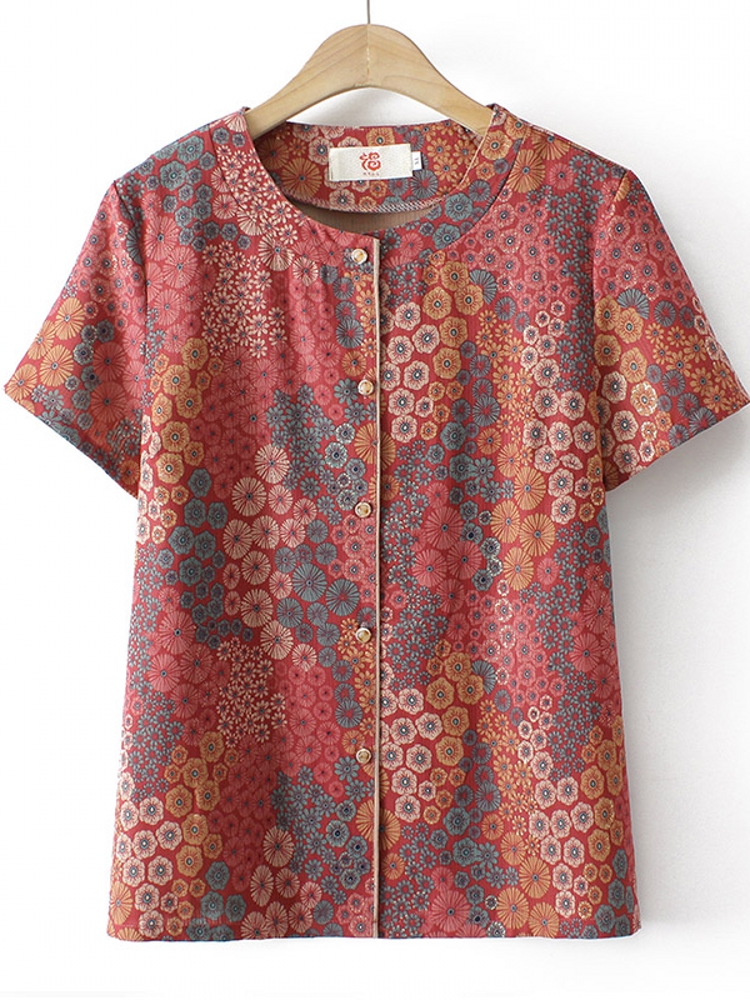 Grandma Style Short Sleeve Two - Summer Clothing For Women Over 60 のレビューと価格