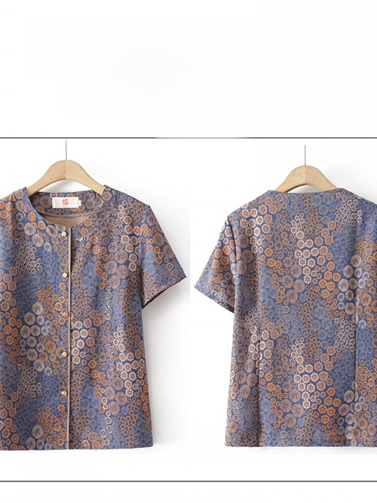 Grandma Style Short Sleeve Two - Summer Clothing For Women Over 60 のレビューと価格