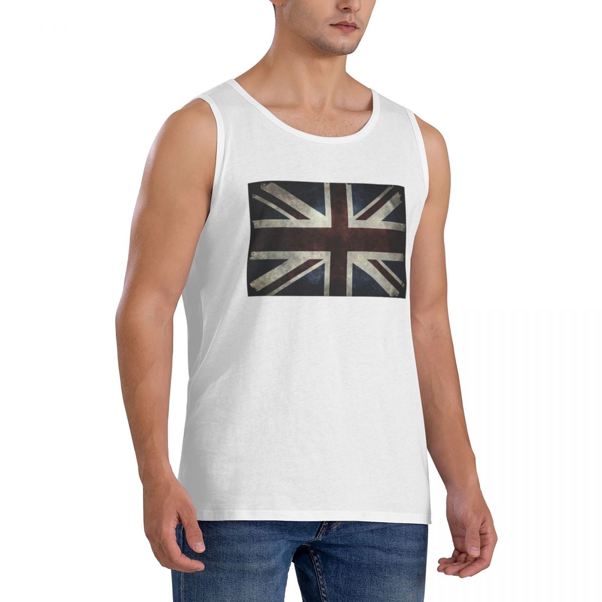 100% Cotton Union Jack Flag Of - Summer Clothing Uk Men のレビューと価格