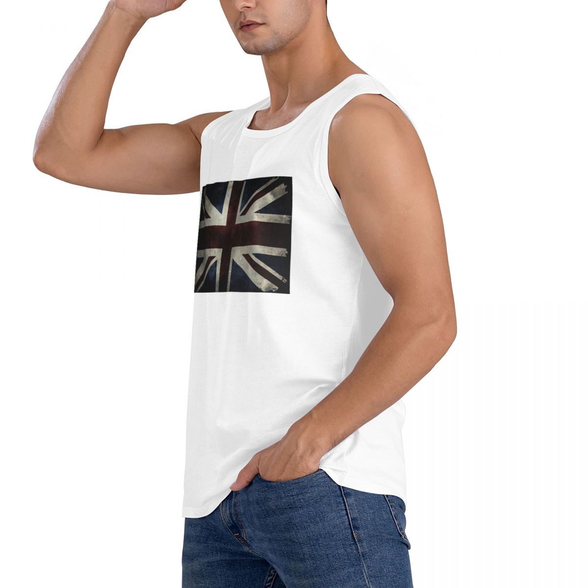 100% Cotton Union Jack Flag Of - Summer Clothing Uk Men のレビューと価格