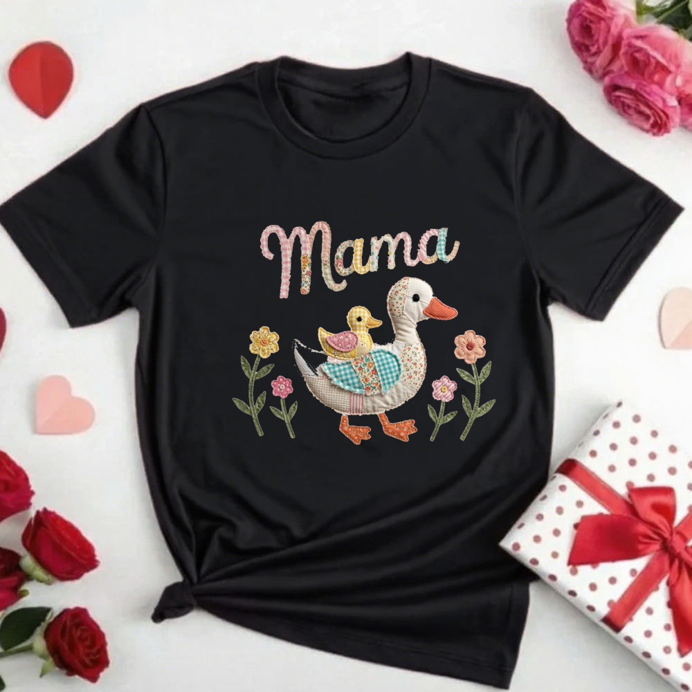 Women Summer Mama Duck Patchwo - Summer Duck Clothing のレビューと価格