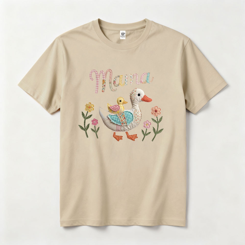 Women Summer Mama Duck Patchwo - Summer Duck Clothing のレビューと価格