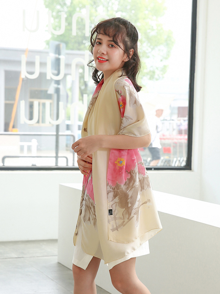 High Quality Elegant Women Sil - Sarong Pareo Wrap のレビューと価格