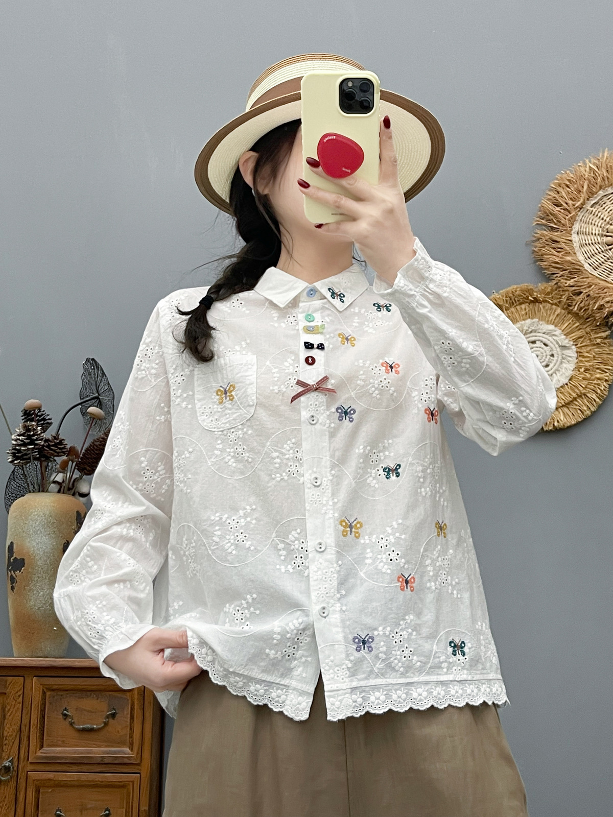 Women's Bohemian Blouse Ethnic - Summer Clothing In Japan のレビューと価格