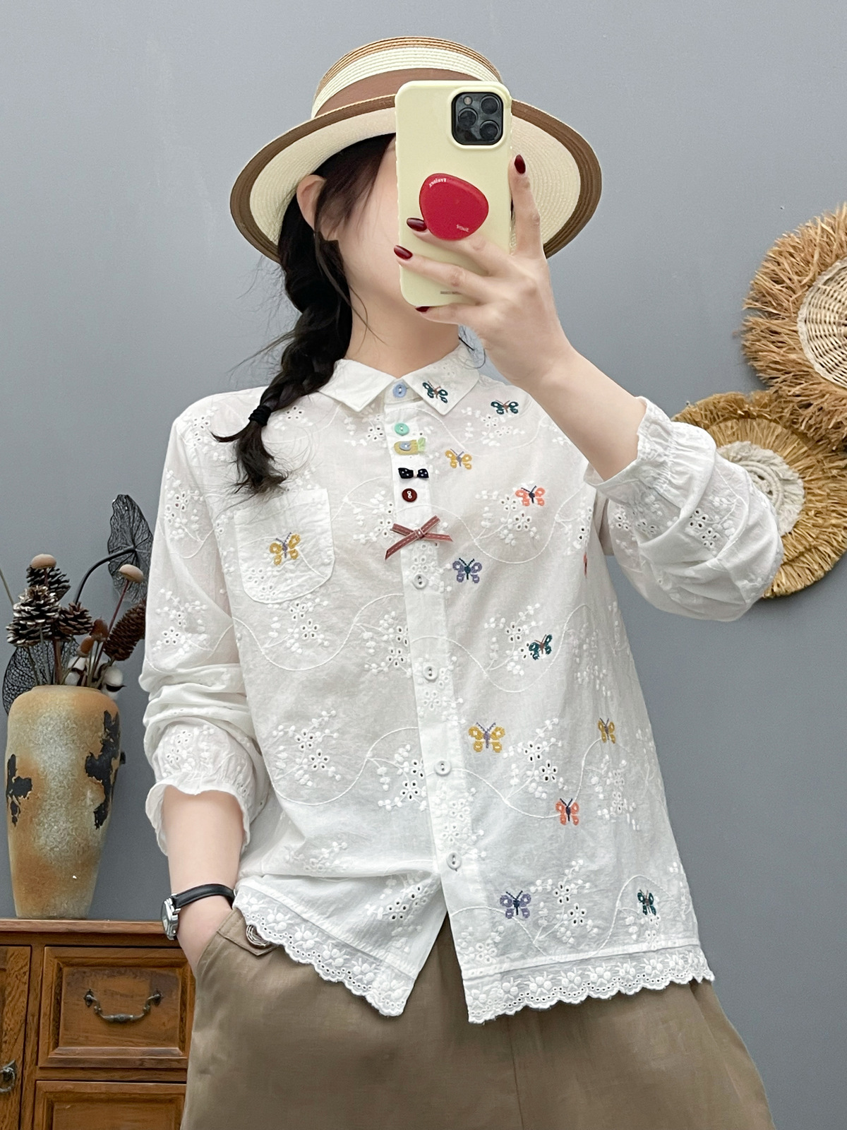 Women's Bohemian Blouse Ethnic - Summer Clothing In Japan のレビューと価格