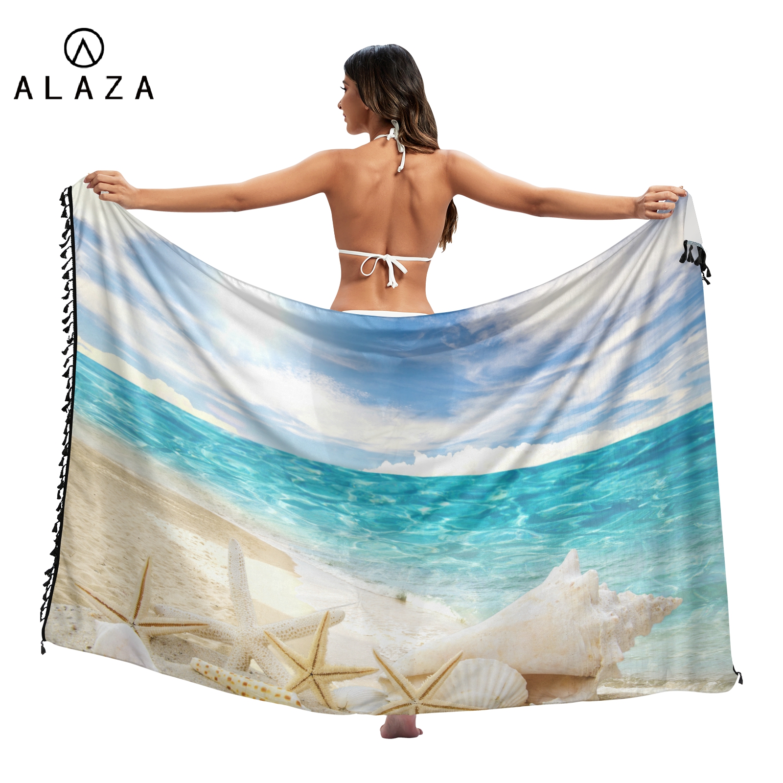 Sexy Women Chiffon Swimwear Pa - Sarong Pareo Wrap のレビューと価格