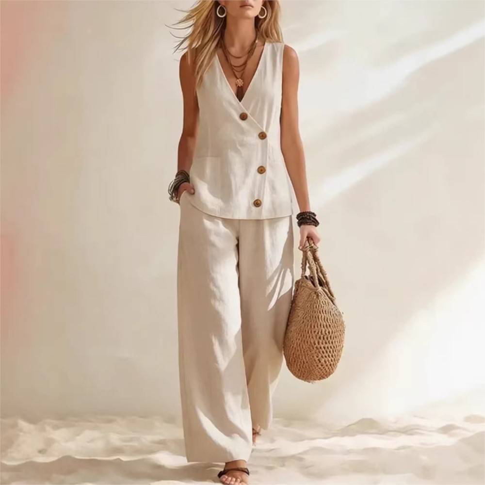 Fashion Deep V-neck Sleeveless - Zara Summer Clothing For Women のレビューと価格