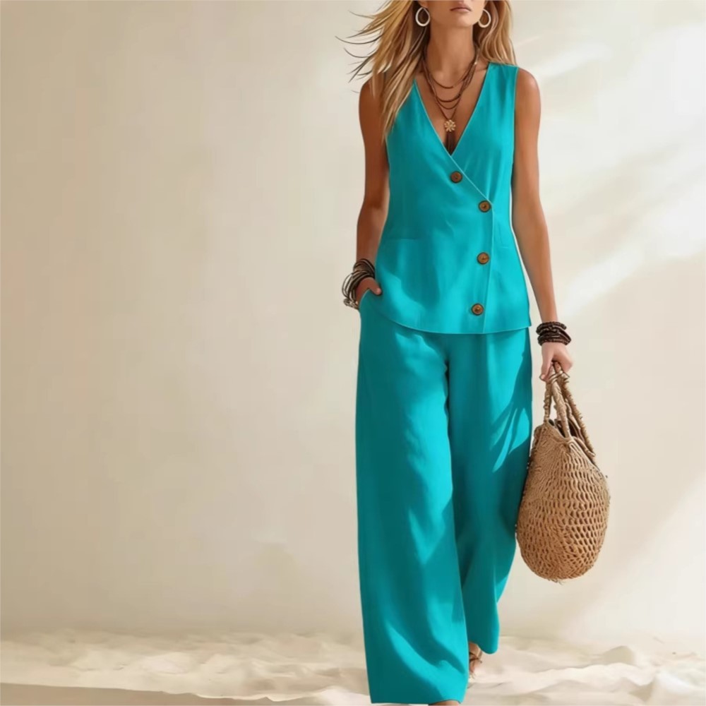Fashion Deep V-neck Sleeveless - Zara Summer Clothing For Women のレビューと価格