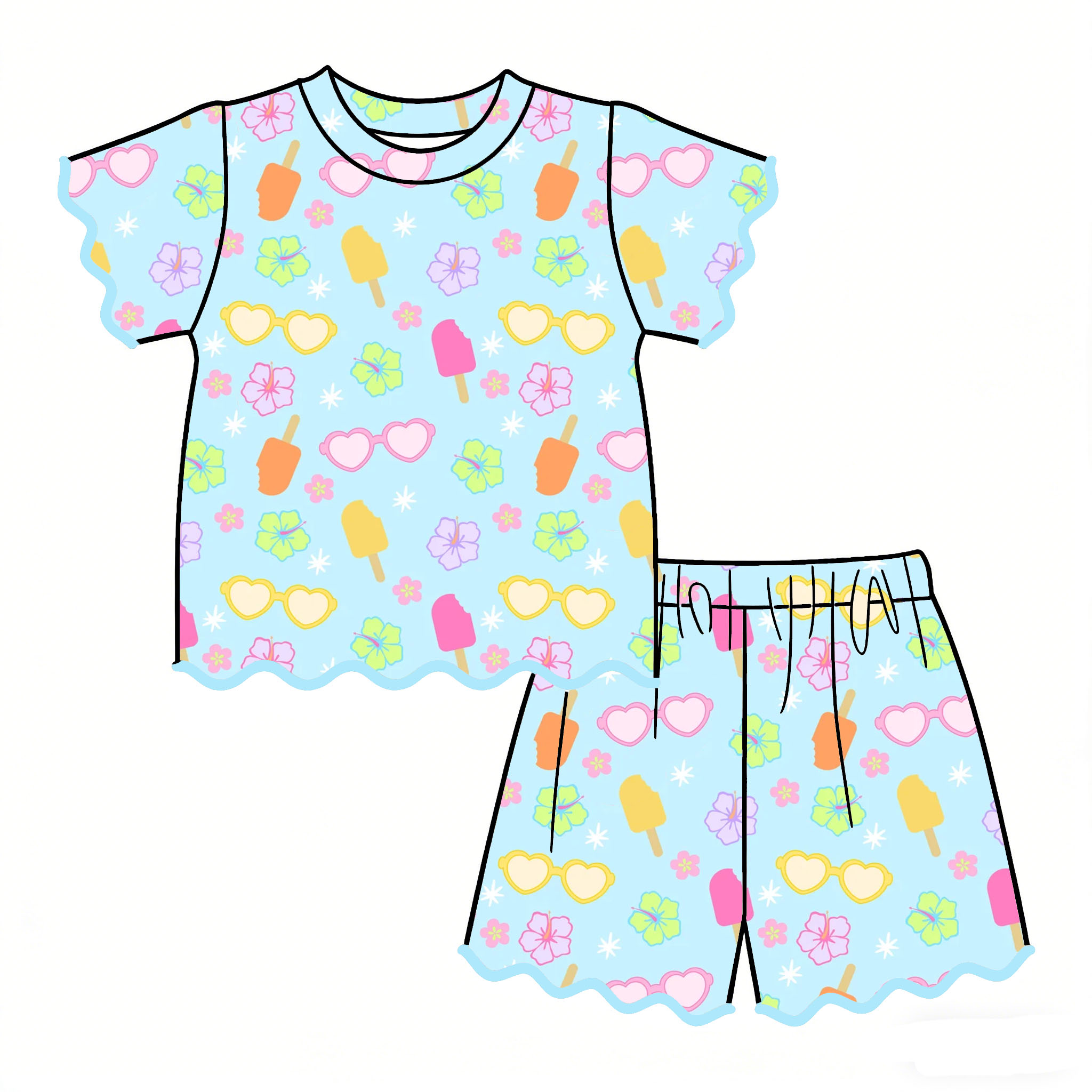 New Summer Floral Print Clothi - Summer Clothing Boutiques のレビューと価格