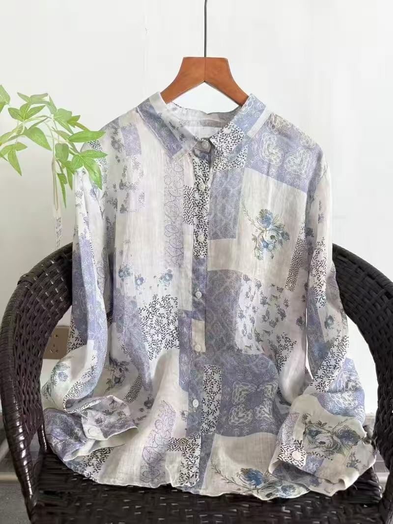 100% Ramie linen shirts and bl - Summer Clothing In Japan のレビューと価格
